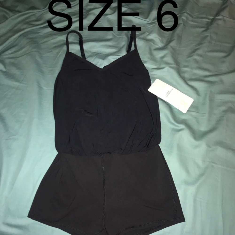 lululemon dance to yoga leotard  size 6
